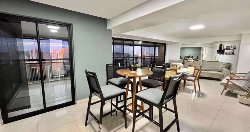 Apartamento no Francisco de Goya, de 162m, com 3 suítes e varanda maravilhosa. Andar alto e privativo
