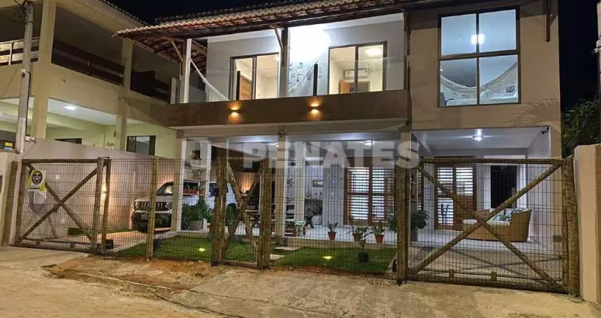 Casa duplex com 5 suítes para locação de temporada na praia de pirangi, parnamirim/rn.
