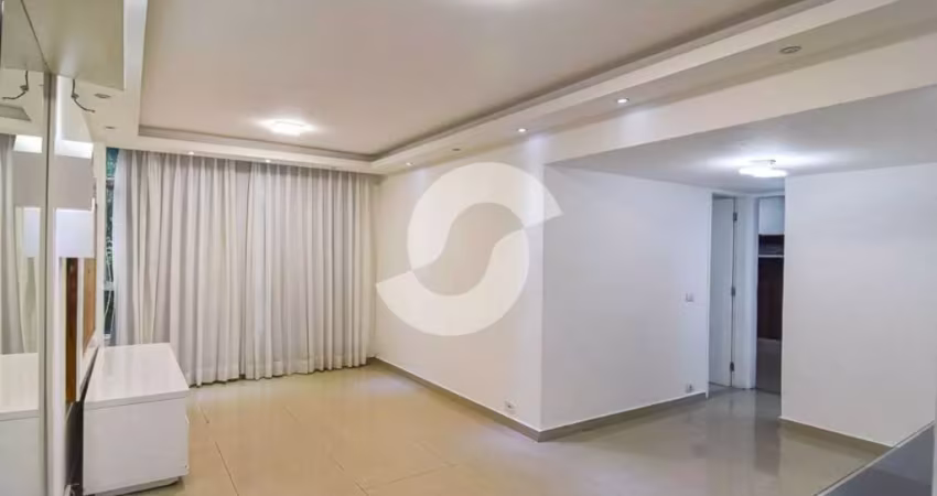 Apartamento de 90 m² na Rua Doutor Tavares de Macedo, 117 - Icaraí - Niterói - RJ, à venda por R$ 670.000