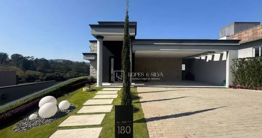 Casa com 3 dormitórios à venda, 343 m² por r$ 3.800.000,00 - condomínio figueira garden - atibaia/sp