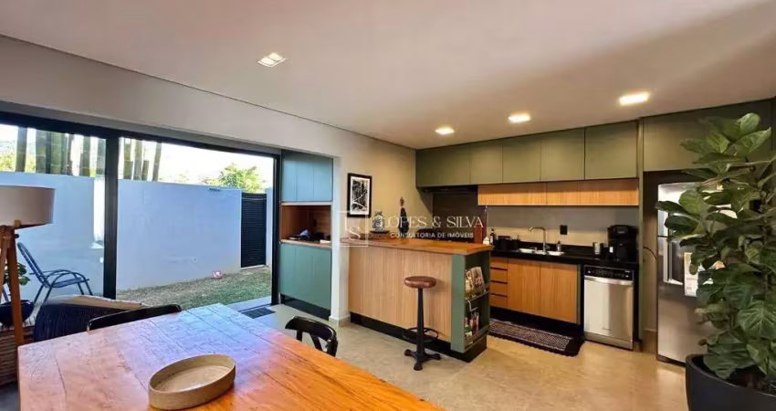 Casa com 3 dormitórios à venda, localizada no condomínio residencial vue26, atibaia, sp