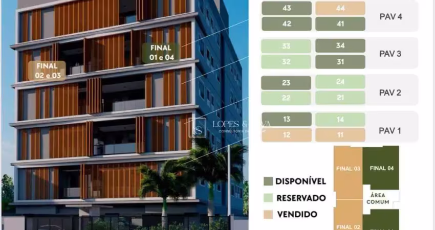 Apartamento com 2 dormitórios à venda, 69  a partir de  R$ 550.000 - Jardim Paulista - Atibaia/SP