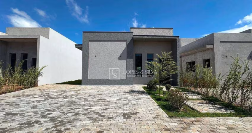 Casa térrea com 3 dormitórios à venda, 85 m² por R$ 789.900 - Jardim Estância Brasil - Atibaia/SP