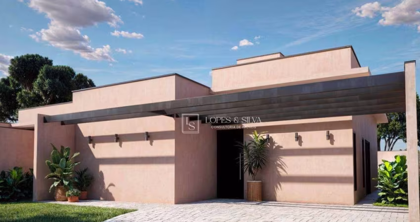 Casa com 3 dormitórios à venda, 105 m² por R$ 993.600,00 - Marmeleiro - Atibaia/SP