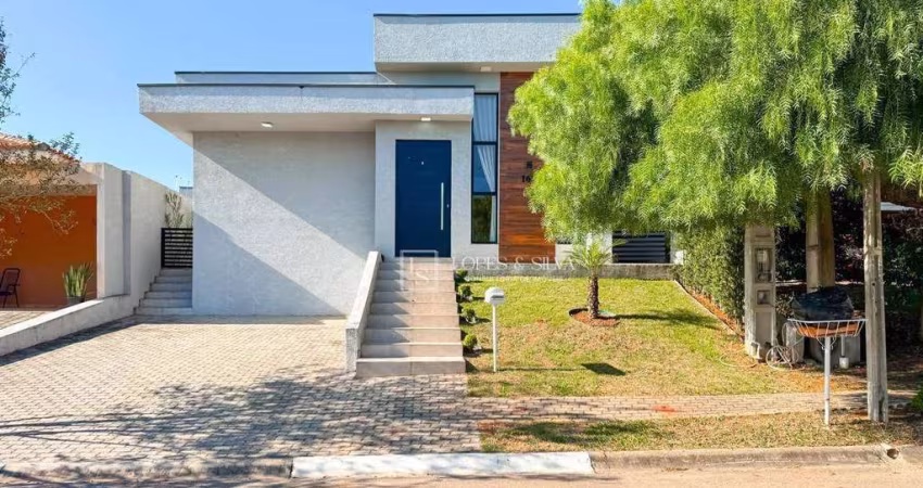 Casa com 3 dormitórios à venda, 145 m² por R$ 1.290.000 - Condomínio Terras de Atibaia I - Atibaia/SP