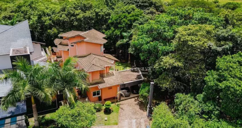 Casa com 5 dormitórios à venda, 636 m² por r$ 3.190.000,00 - condomínio figueira garden - atibaia/sp