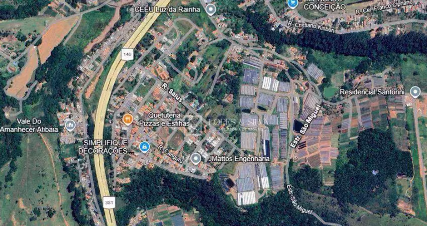 Terreno com 500m² à venda no bairro santa helena, atibaia, sp
