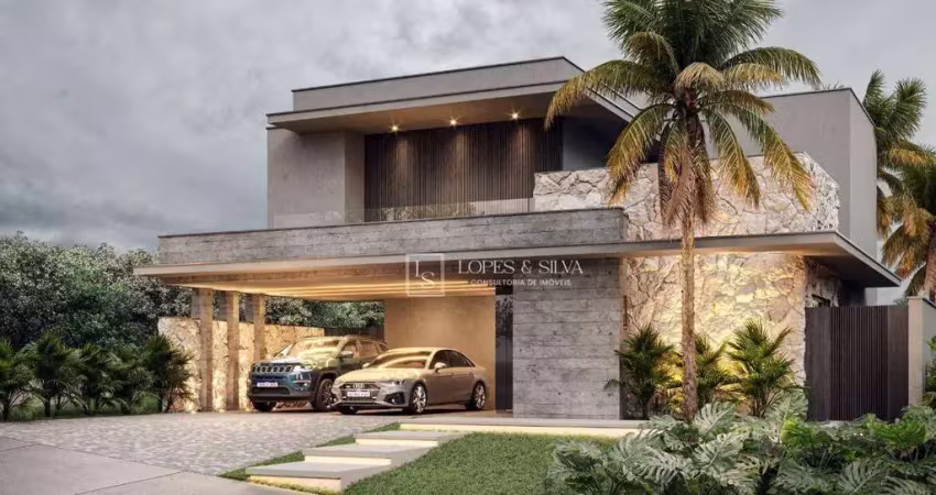 Casa com 4 dormitórios à venda, 373 m² por r$ 3.850.000,00 - condomínio figueira garden - atibaia/sp