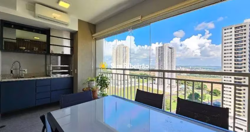 Apartamento a venda no edifício upper ribeirão.  bairro quinta da primavera.