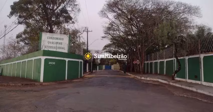 Terreno a venda  no condominio chácaras internacional em ribeirão preto.