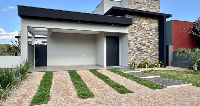 Casa térrea completa em armários, em condomínio, com 3 suítes e escritório, à venda no portal da mata - ribeirão preto