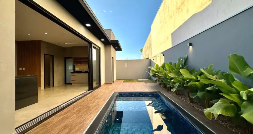 Casa térrea recém construída com 3 suítes, escritório, despensa, à venda na vila do golf - ribeirão preto