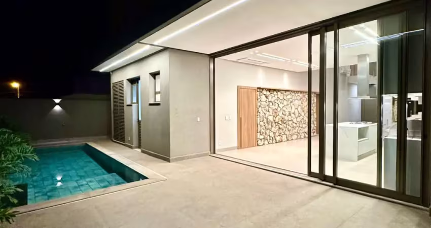 Casa impecável, semimobiliada, sobrado com 270 m² à venda em condominio na vila do golf, ribeirão preto / sp
