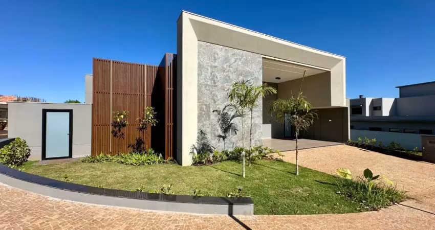 Casa térrea com 281 m², 04 suítes, fino acabamento, à venda em condomínio na vila do golf, ribeirão preto - sp