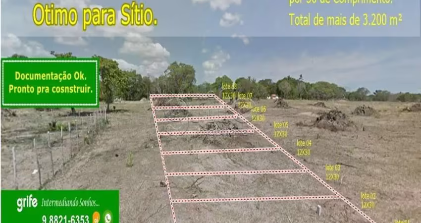 Terreno à venda na Francisco José Dantas, Caponga Funda, Pindoretama
