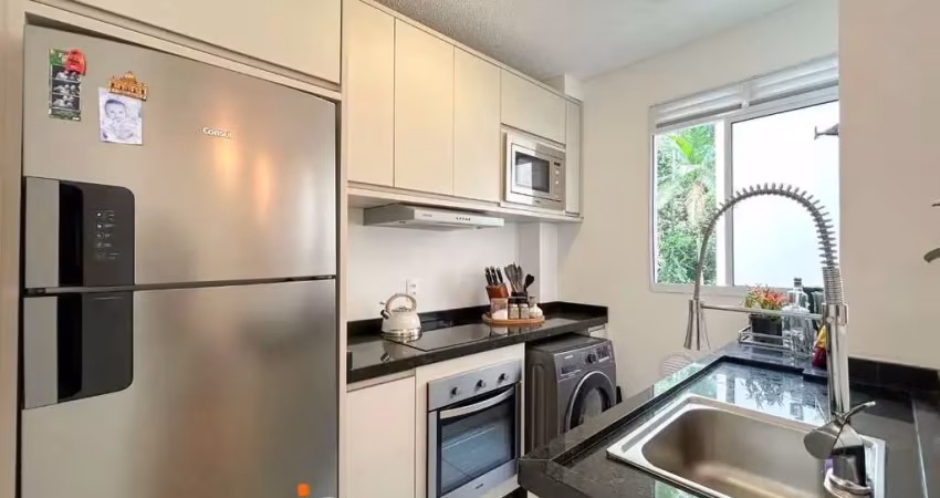 Apartamento com 2 dormitórios à venda, 45 m² por r$ 265.000,00 - itoupava central - blumenau/sc