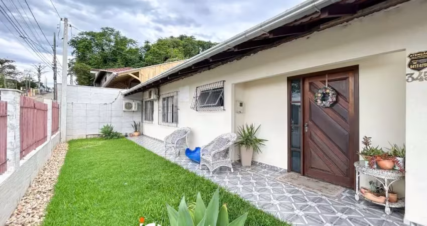 Casa com 3 dormitórios sendo 1 suíte à venda, 150 m² por r$ 685.000 - água verde - blumenau/sc