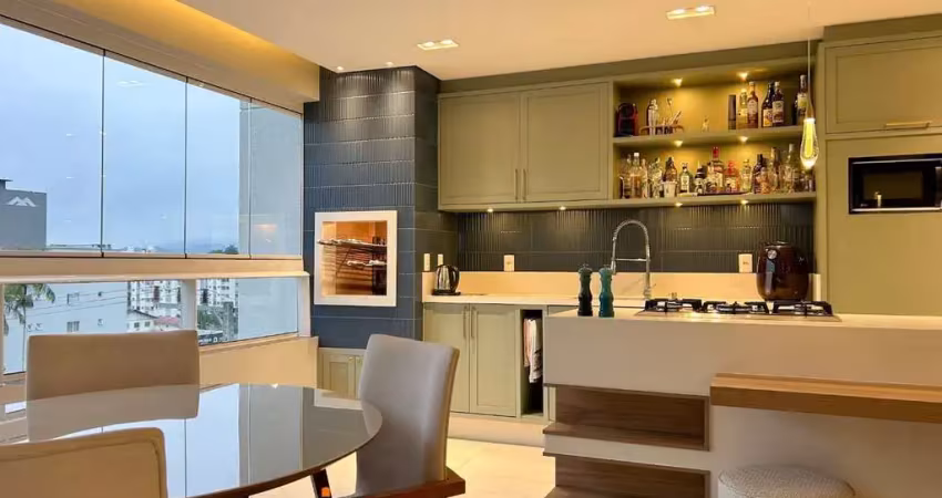 Apartamento com 3 suítes à venda, 107 m² por r$ 850.000 - escola agrícola - blumenau/sc