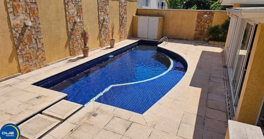 Casa em terreno amplo com piscina e escritório com 5 quartos - Indaiatuba SP.