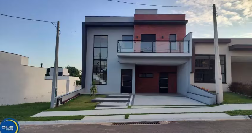 Imóvel de luxo: casa em condomínio com 3 suítes em indaiatuba-sp - residencial evidências  258m²  4 vagas