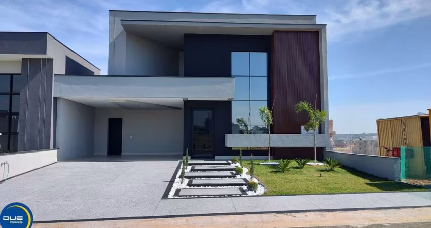 Casa de alto padrão em condomínio no Jardim Residencial Dona Maria Candida - Indaiatuba-SP: 3 suítes, 2 salas, 4 banheiros, 4 vagas, 200m².