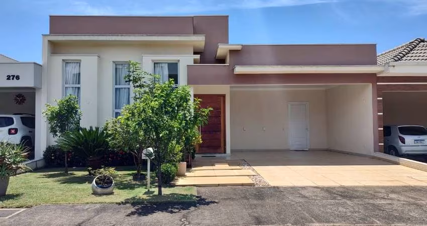 Casa em Condomínio à Venda em Indaiatuba-SP: 3 Quartos, 2 Suítes, 2 Salas, 4 Banheiros, 4 Vagas - Jardim Residencial Dona Lucilla