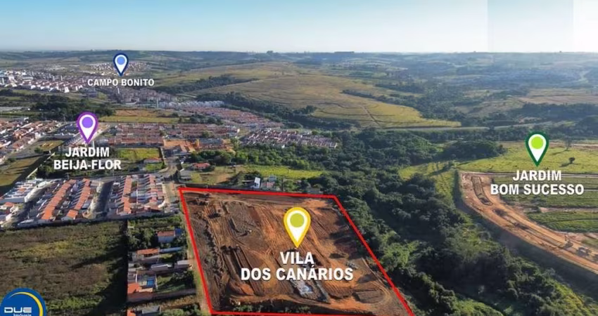 Terreno à venda em Indaiatuba-SP, na Vila dos Canários, com 150,00 m² de área! Aproveite esta oportunidade única!