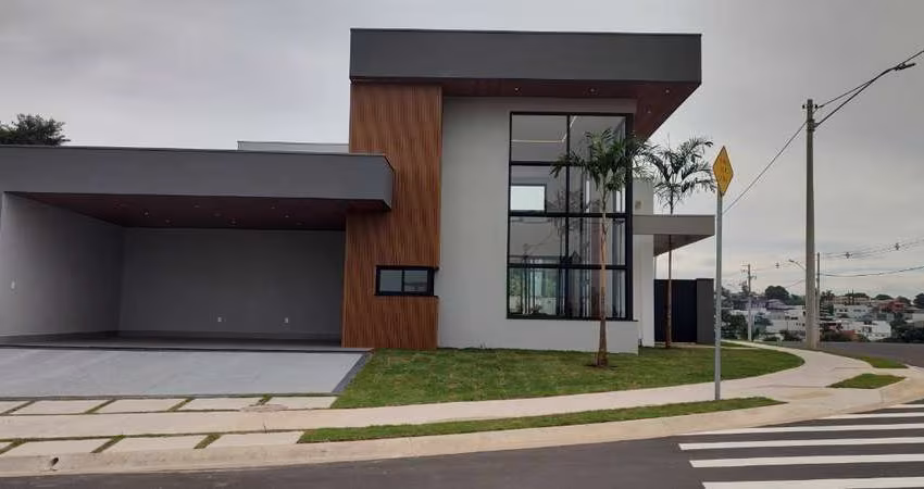 Imperdível! Casa em condomínio à venda em Indaiatuba-SP, Jardim Park Vista Real: 3 quartos, 3 suítes, 2 salas, 5 banheiros, 4 vagas, 215m².