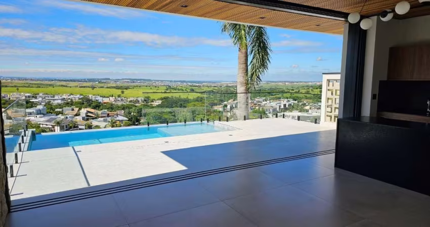Casa de Alto Padrão à Venda no Jardim Vila Paradiso ? Indaiatuba/SP | 4 Suítes, Piscina com Vista Panorâmica