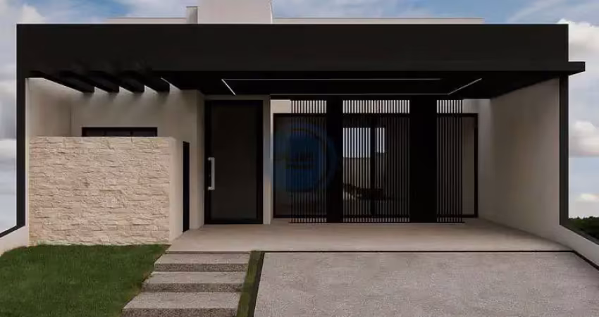Imóvel de luxo no residencial milano: casa em condomínio com 3 suítes, 2 salas e 4 vagas de garagem em indaiatuba-sp