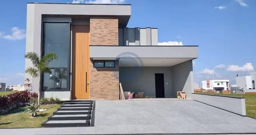 Casa de luxo em condomínio: 3 quartos, 3 suítes, 2 salas, 5 banheiros, 4 vagas de garagem em indaiatuba-sp, jardim residencial dona maria candida - 189m².