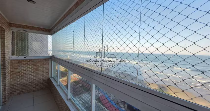 Apartamento no prédio frente ao mar mais procurado de mongaguá