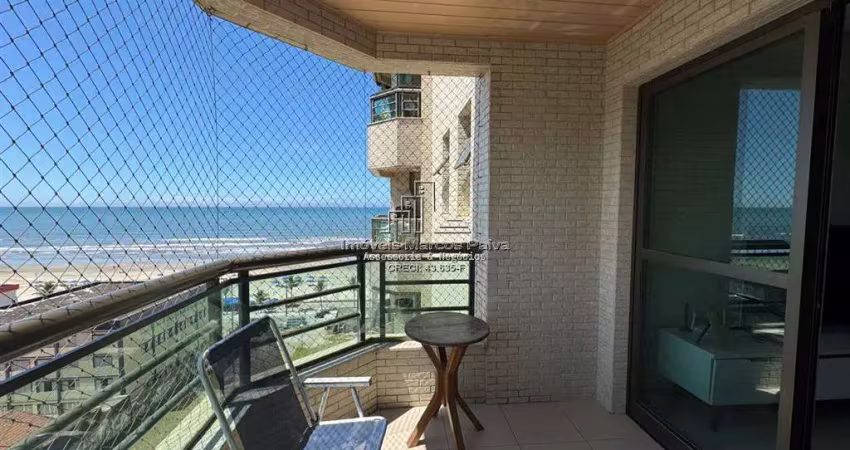 Lindo apartamento com vista para o mar em mongaguá/sp.