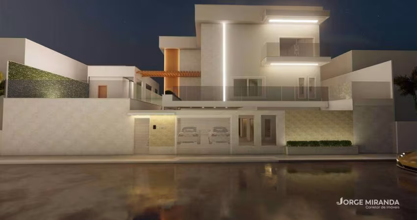 Casa Triplex com 4 dormitórios à venda, 312 m² por R$ 2.300.000 - São Judas Tadeu - Guarapari/ES