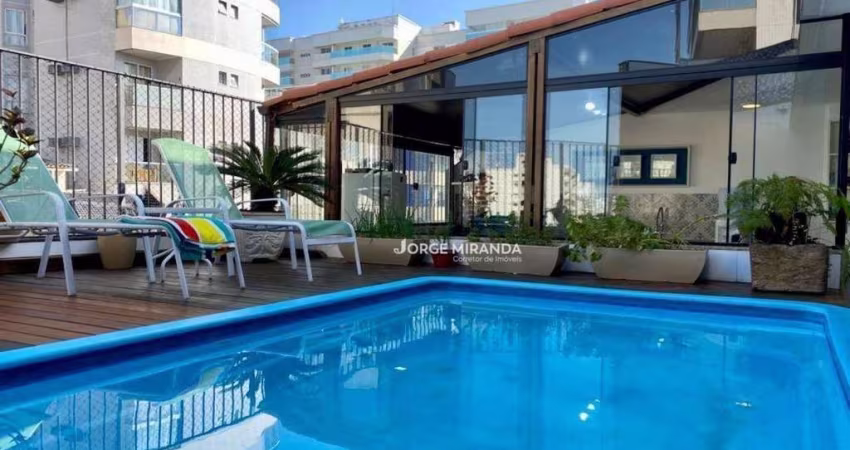 Cobertura com 5 dormitórios à venda por R$ 1.800.000,00 - Praia do Morro - Guarapari/ES