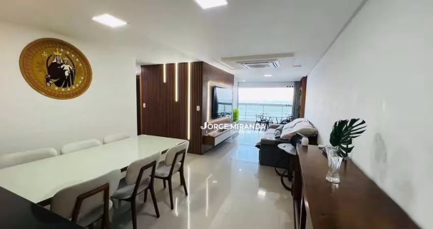 Apartamento com 3 dormitórios à venda por r$ 1.950.000,00 - praia do morro - guarapari/es
