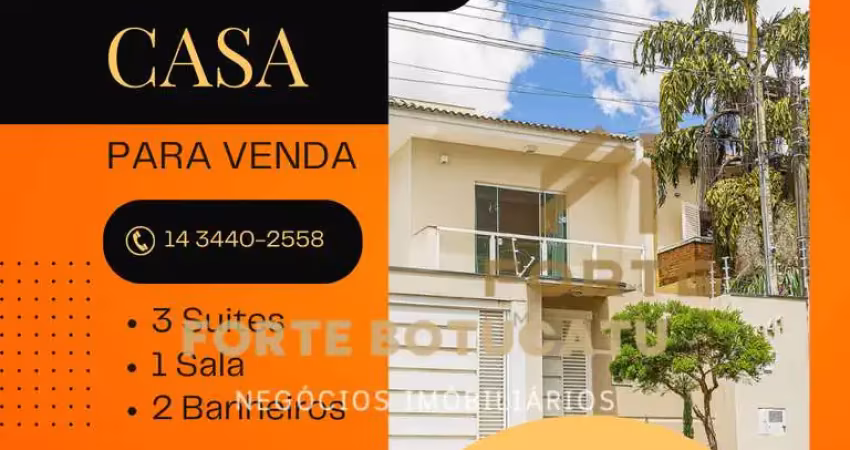 Casa com 3 quartos à venda no Recanto Azul, Botucatu 