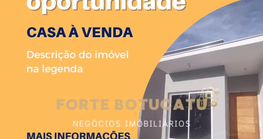 Casa à venda no bairro Jardim Santa Mônica - Botucatu/SP