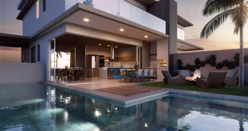 Casa com 4 dormitórios à venda, 410 m² por R$ 5.500.000,00 - Riviera Módulo 16 - Bertioga/SP