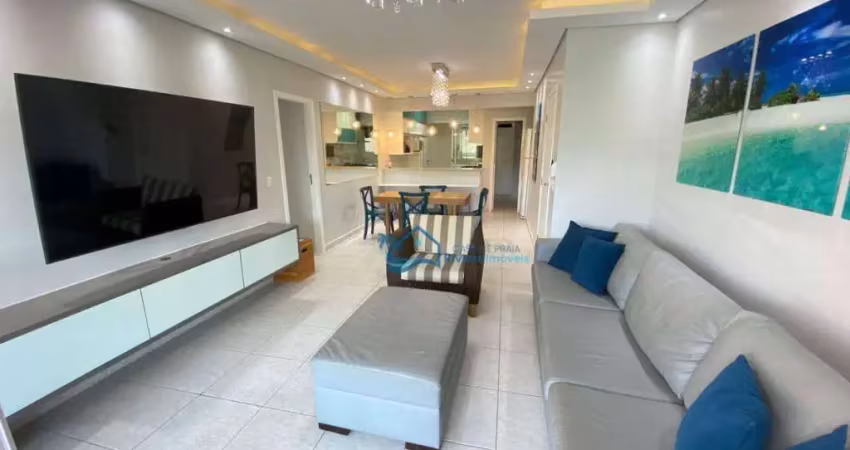 Apartamento com 3 dormitórios para alugar, 138 m² por R$ 1.900,00/dia - Riviera Módulo 08 - Bertioga/SP