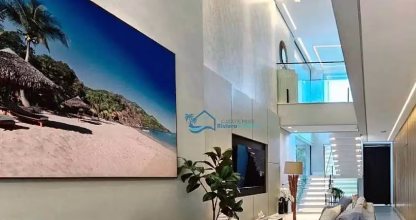 Casa com 6 dormitórios à venda, 334 m² por R$ 7.450.000,00 - Riviera Módulo 16 - Bertioga/SP