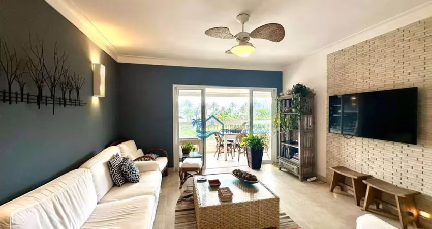 Apartamento com 4 dormitórios para alugar, 156 m² por R$ 2.500,00/dia - Riviera Módulo 03 - Bertioga/SP