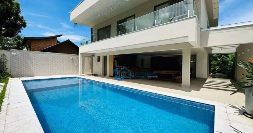 Casa com 6 dormitórios à venda, 385 m² por R$ 9.500.000,00 - Riviera Módulo 03 - Bertioga/SP