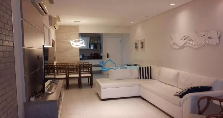 Apartamento com 3 dormitórios à venda, 128 m² por R$ 4.100.000,00 - Riviera Módulo 8 - Bertioga/SP