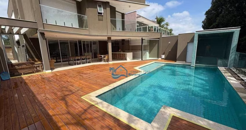 Casa com 6 dormitórios à venda, 520 m² por R$ 11.000.000,00 - Riviera Módulo 5 - Bertioga/SP