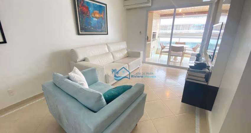 Apartamento com 3 dormitórios à venda, 110 m² por R$ 2.800.000,00 - Riviera - Módulo 7 - Bertioga/SP