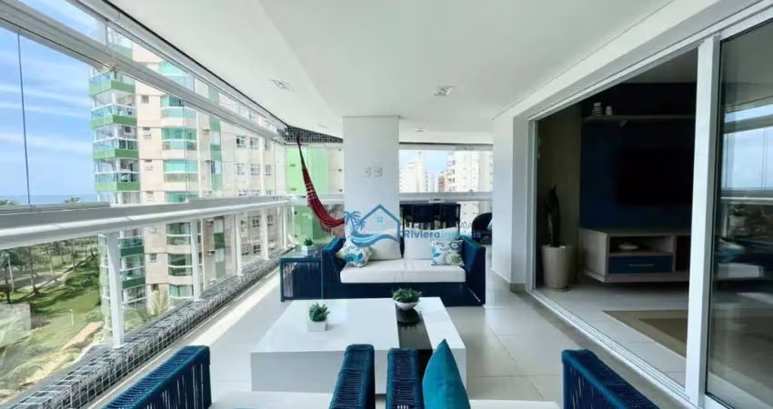 Apartamento com 3 dormitórios para alugar, 170 m² por R$ 5.800,00/dia - Riviera Módulo 03 - Bertioga/SP