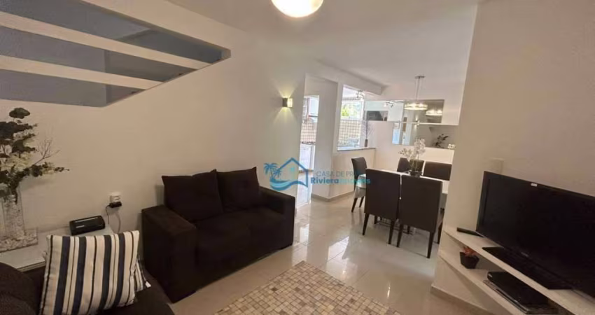 Village com 2 dormitórios para alugar, 106 m² por R$ 6.000,00/mês - Riviera - Módulo 26 - Bertioga/SP
