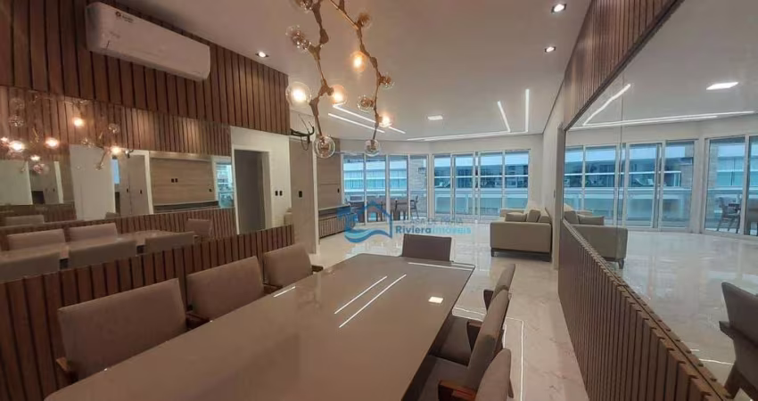 Apartamento com 3 dormitórios à venda, 152 m² por R$ 4.500.000,00 - Riviera Módulo 7 - Bertioga/SP