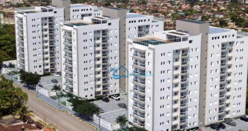 Apartamento com 2 dormitórios à venda, 66 m² por R$ 511.205,31 - Centro - Bertioga/SP